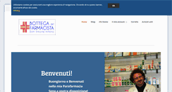 Desktop Screenshot of bottegadelfarmacista.com